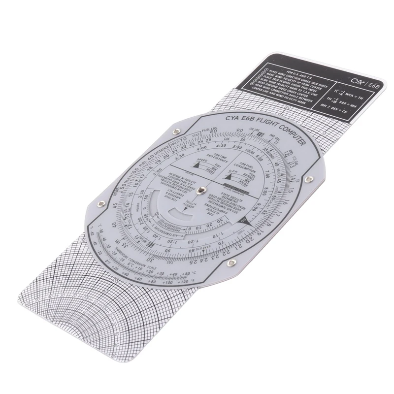 

E6B летный компьютер, пластиковый летный компьютер, калькулятор стандартного полетного обучения для студентов