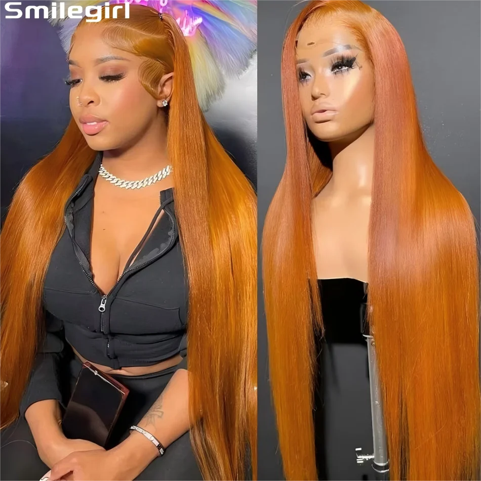 

Прямой 13X6 Hd Парик Фронта Шнурка Рыжий Парик Человеческих Волос Цветные 100% Бразильские Парики Оригинальные 30-дюймовые Парики Фронта Шнурка 250 Плотность