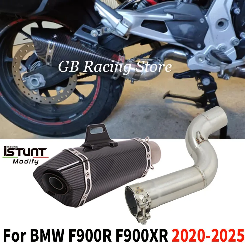 

Motcrcycle Exhaust System Escape Modify Removable DB Killer Muffler Slip On For BMW F900R F900XR F 900 R XR F900 R 2020 - 2025