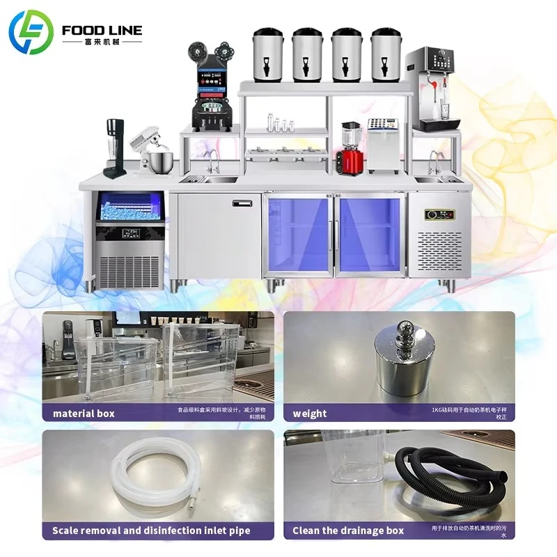 Stainless Commercial Multi Function Beverage Machine Startup Business Package for Shop Custom