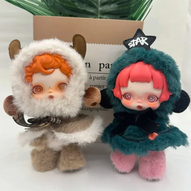

Blind Box Skullpanda Winter Music Series Pendant Sp Doll Desktop Ornament Christmas Peripheral Exquisite Surprise Gift