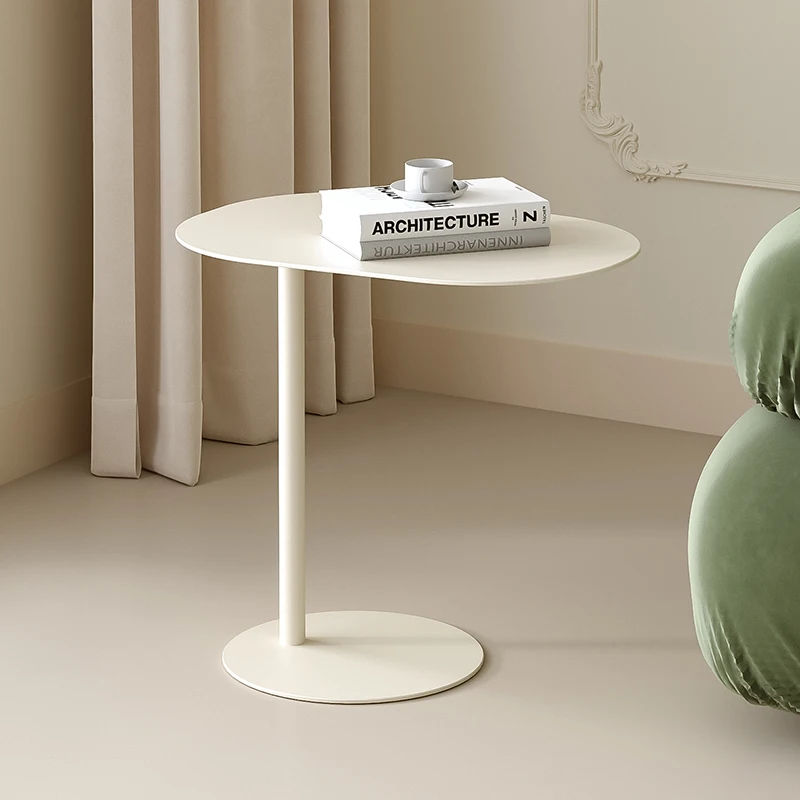 

￥%Iron Art Sofa Side Table, Bedroom Bedside Cream Style Side Cabinet, Coffee Shop Simple Tea Table, Living Room Side Tea Table