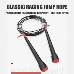 Jumping Rope Sports Comfortable And Smooth Jumping Rope Adjustable Sports Speed Steel Wire Jump Rope