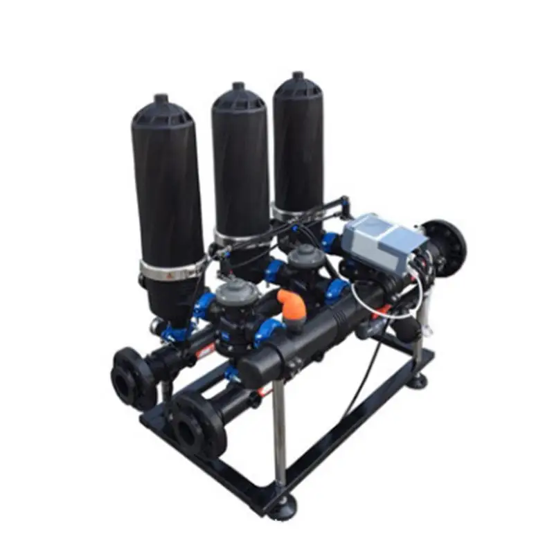 Water automatic Disc sand filter for drip irrigation system