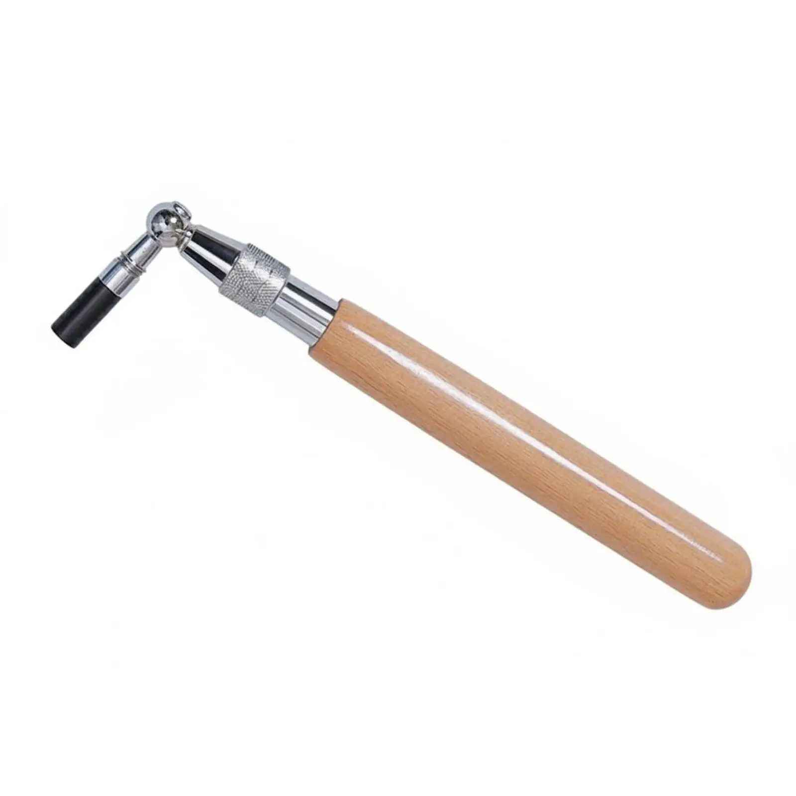 Precision Piano Tuning Hammer Wrench Steel Wood Handle for Upright Grand String Pitch Adjustment Tool