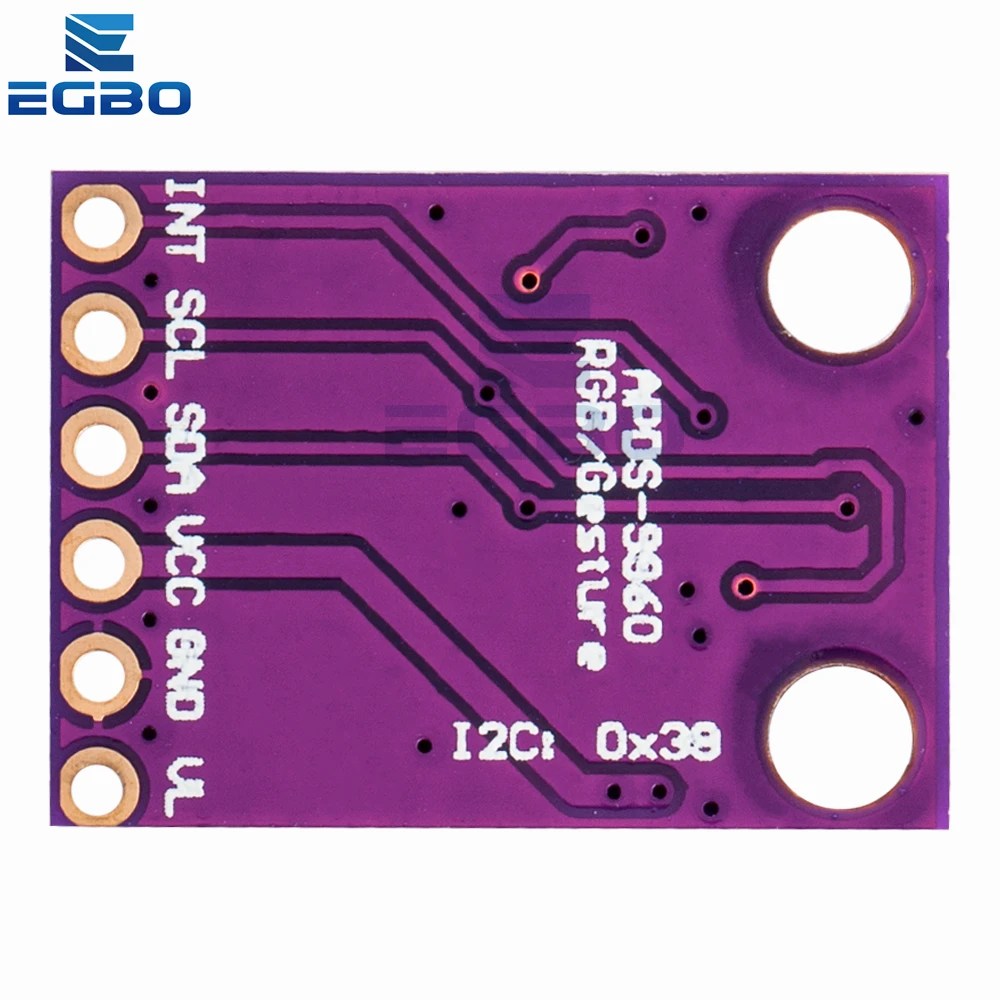 Sensor RGB de proximidad, detección de gestos y postura sin contacto, 1 piezas, APDS-9930, APDS-9960