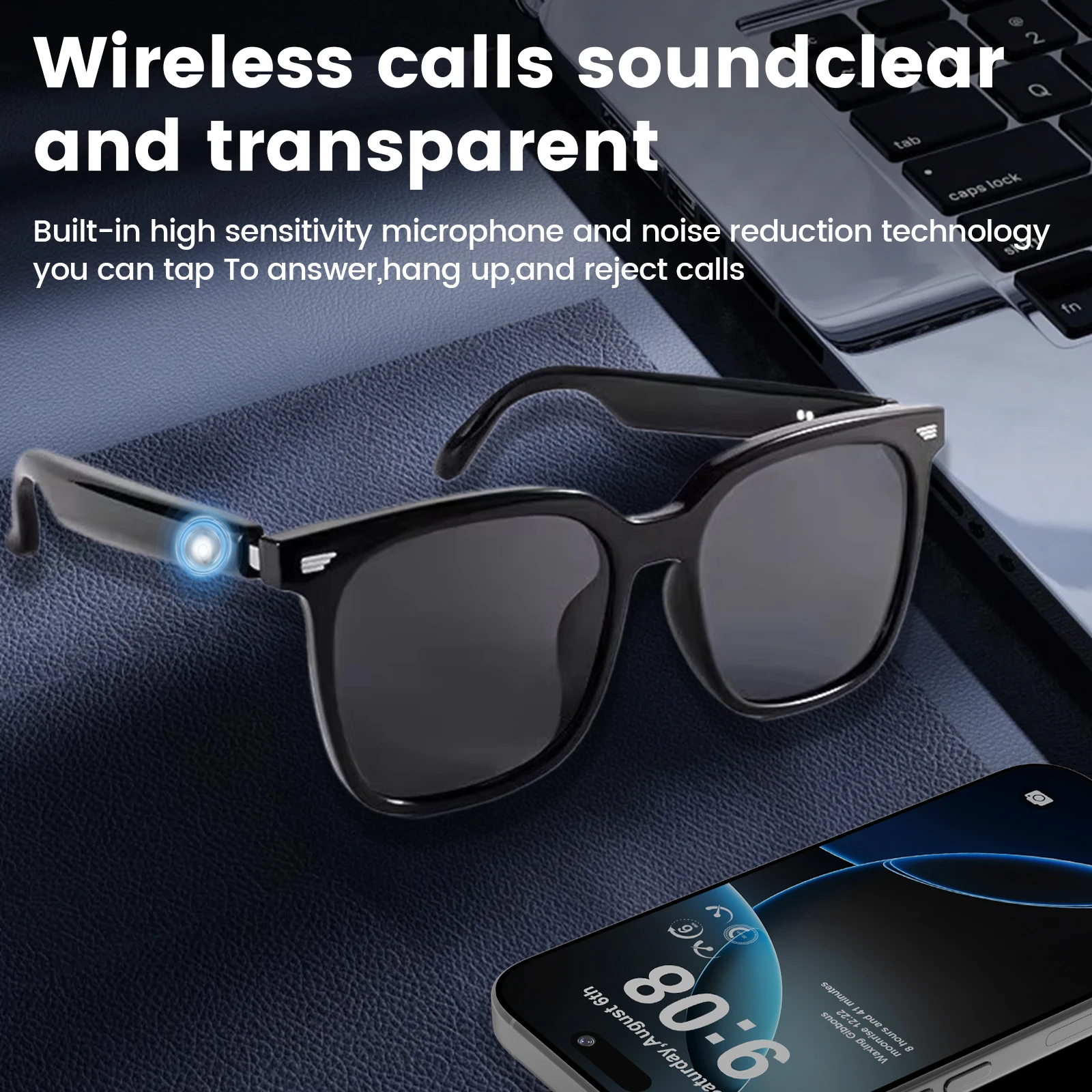 The New 2026 Smart Audio Glasses Feature Open-Back Speakers, a 5.4 Chip for Fast Connection, and Are a Boon for People with Sens