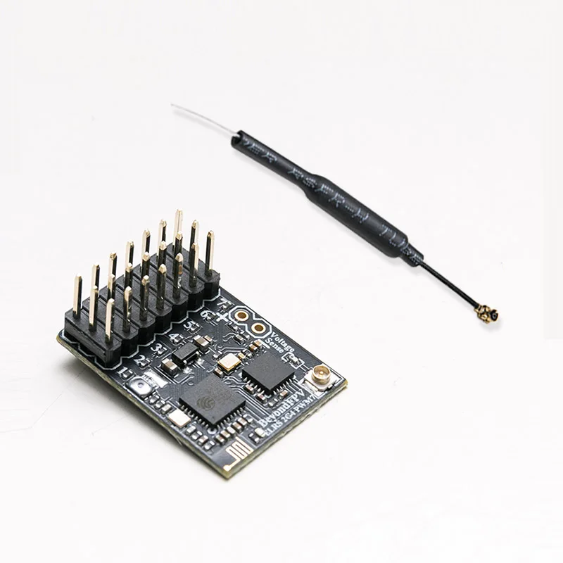 1/2 Stück BeyondFPV ELRS 2.4G PWM 7CH CRSF Empfänger ExpressLRS RX 2400RX PWM/CRSF Protokoll für RC FPV Drohne Flugzeug Auto Boot Quadrocopter