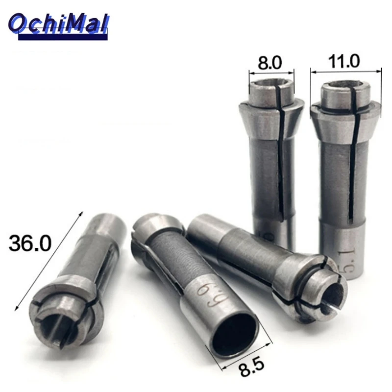 

Детали автоматического токарного станка, хвостовая цанга, хвостовая цанга для сверла, 0,5–7,0 мм, цанговые патроны для токарного станка с круглым отверстием, сверлильная цанга, хвостовой зажим