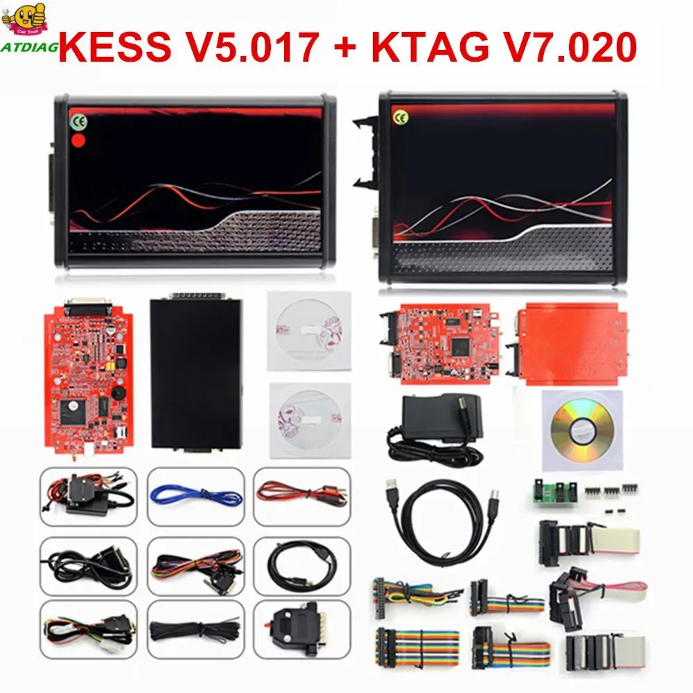 New V2.80 KESS Ktag K TAG V7.020 for K-ESS V2.53 V2 V5.017 SW V2.25 v2.80 2.53 ECU Chip Tuning Tool for K-TAG 7.020 Kess