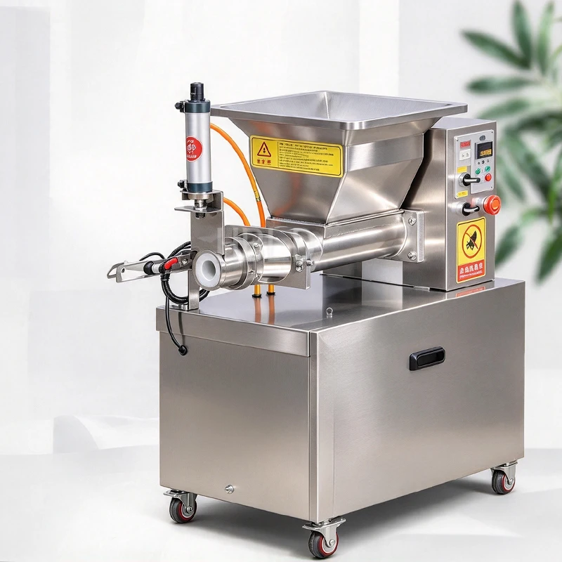 Dough Divider Machine, Pneumatic Commercial Dough Cutter, Bakery Dough Ball Portioning Device