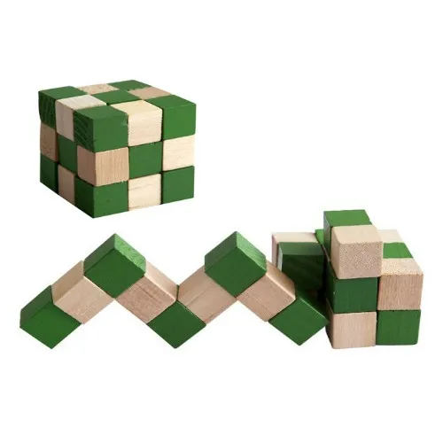 Wholesaler Your Snake Cube Wooden Puzzle