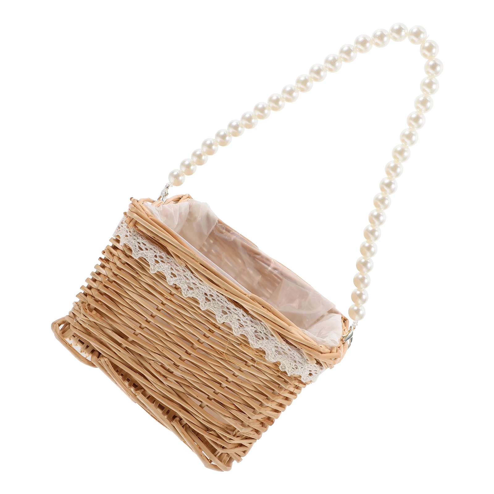 

Rattan Woven H Flower Basket Arrangement Home Storage Flower Arrangement Basket Balcony Decor Natural Practical