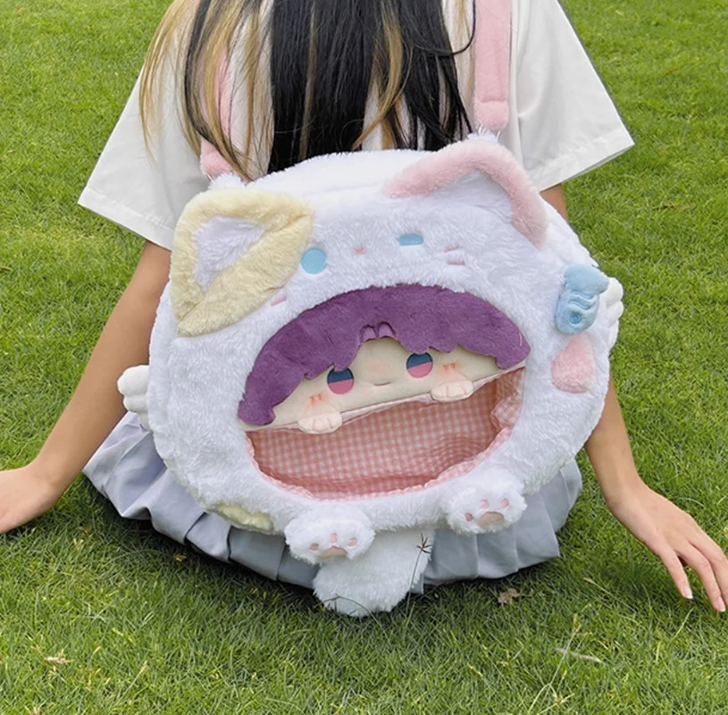 

Love And Deepspace Xavier Zayne Rafayel Sylus Itabag Anime Figure Transparent Backpack Doll Bags Perfect Surprise Gift For Girl