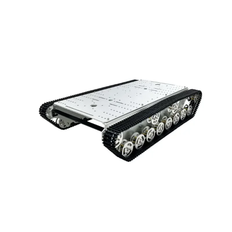 

2026 T800S Pro Single Layer Robotic Tank Chassis Plastic Track 15KG Load Capacity for Opensource Development ROS Robot