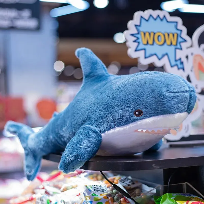 

30cm Shark Toy Soft Stuffed Sea Animal Accompany Pillow High Quality Gifts For Birthday Children Boys Party Decro