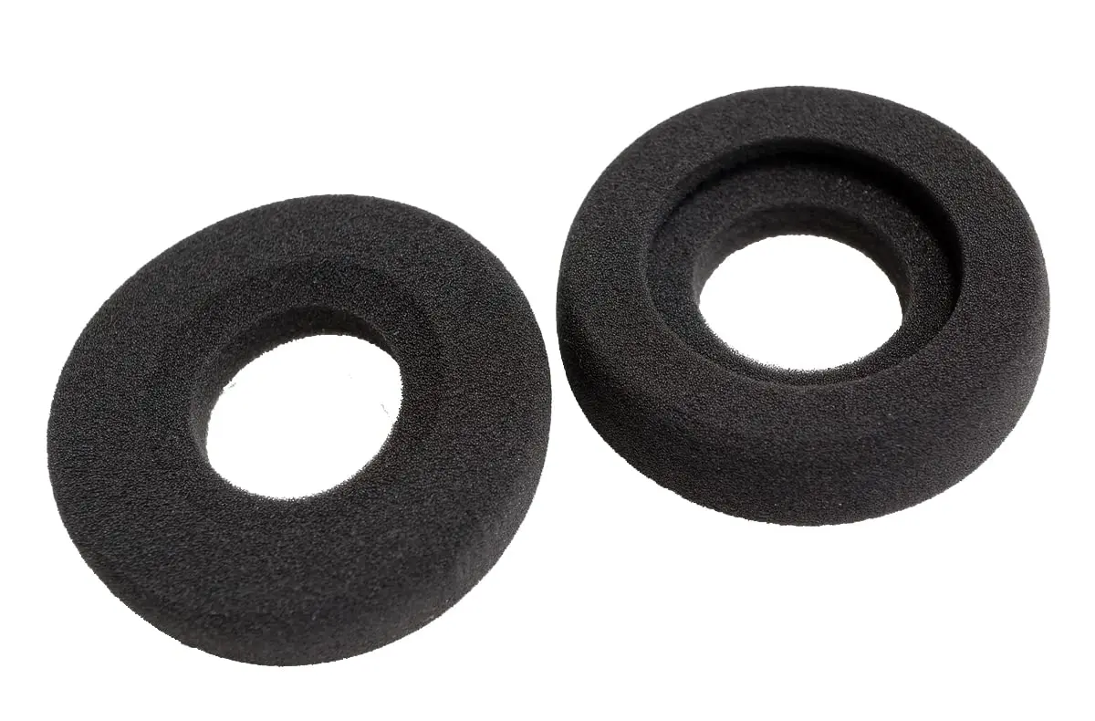 V-MOTA-espuma preta almofadas de orelha, compatível com Plantronics Blackwire 3200, 3210, 3220, 3215,3225, USB 209747-101,BW3215, BW3225, 1 par