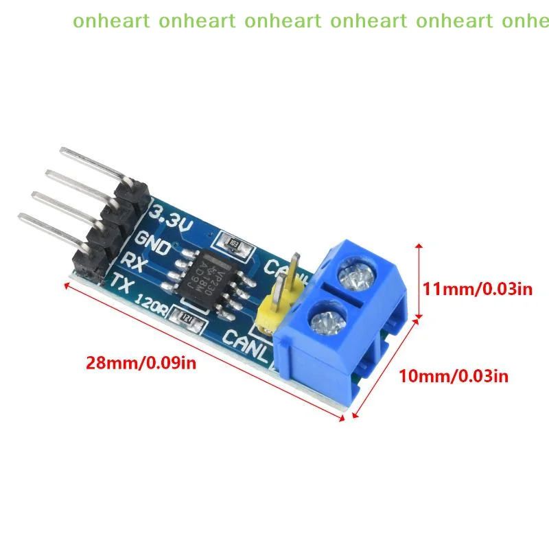 [C]SN65HVD230 CAN Bus Transceiver Module VP230 3.3V High Speed Anti-interference for Smart Factory Automation Devices
