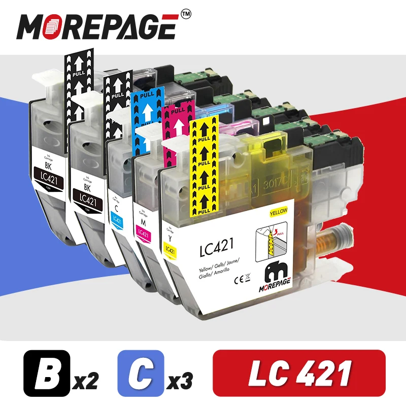 

LC421XL LC 421 421XL LC421 XL Compatible Ink Cartridge For Brother DCP-J1050DW MFC-J1010DW DCP-J1140DW Inkjet Printer