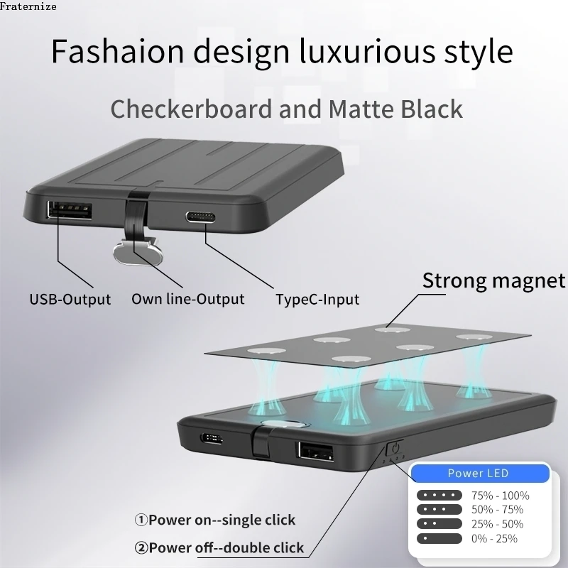 10000mAh type c power bank For Google Pixel 6 Pro 6A 5A 4A 5G 3A Smart battery charger case For Google Pixel 2 3 4 5 XL Cover