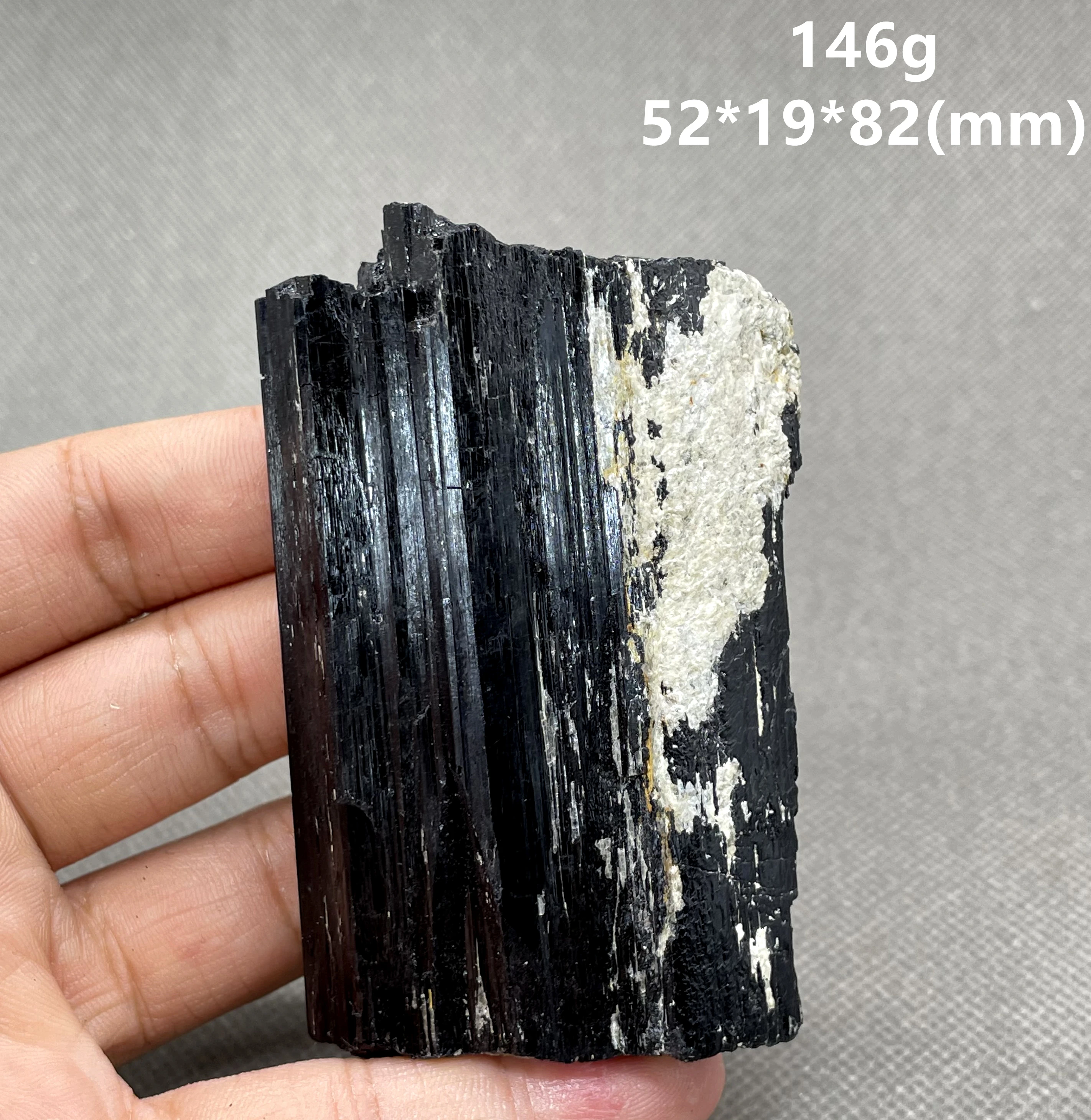 

NEW! 100% Natural Brazilian black tourmaline mineral specimens stones and crystals quartz crystals Rough stone