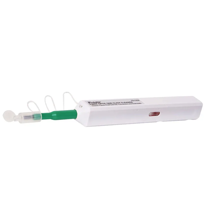 

Proskit Fiber Cleaning pen FB-C008 2.5mm One press FC\PC\ST\SC Fiber cleaner Cleaning tool