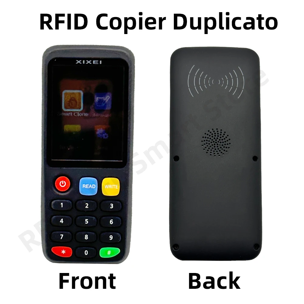 X7 Smart Card Reader RFID Key Clone Copier IC ID Token Copy Duplicator 125Khz Badge Writer 13.56Mhz NFC Tag Programmer