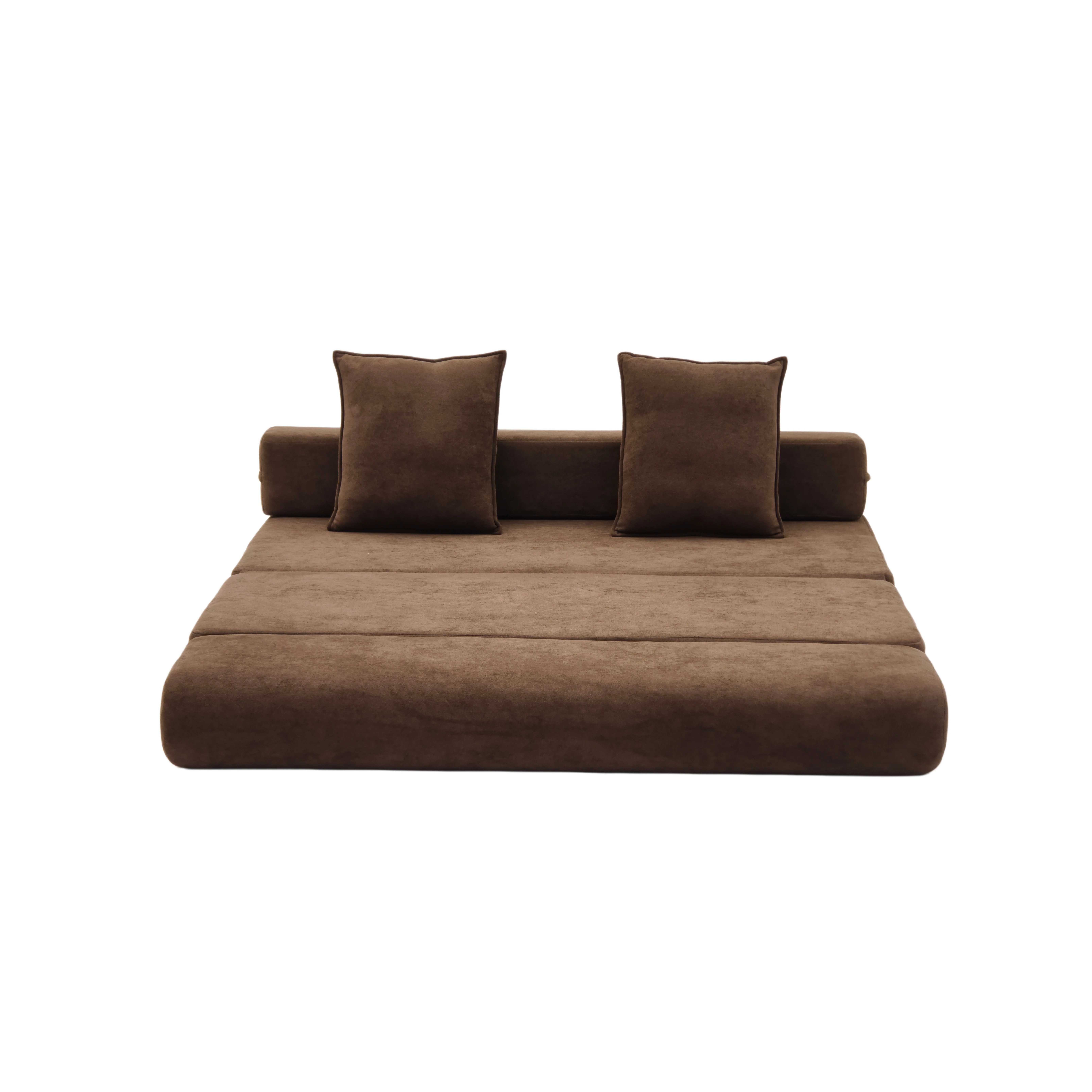 #Modern Minimalist Compression Sofa Set High Density Foam Ergonomic Foldable Modular Compact Packaging No Assembly Required Smal