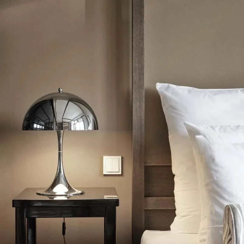 

Настольная лампа в форме гриба, подходит для спален и гостиных