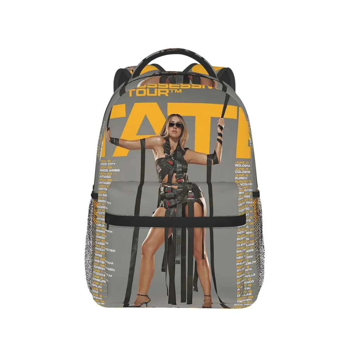 

Tate Mcrae Miss Possessive Tour Backpack Hot Sale Daypack Large Capacity Children BookBag School Bag Shoulder Bags for Men Women