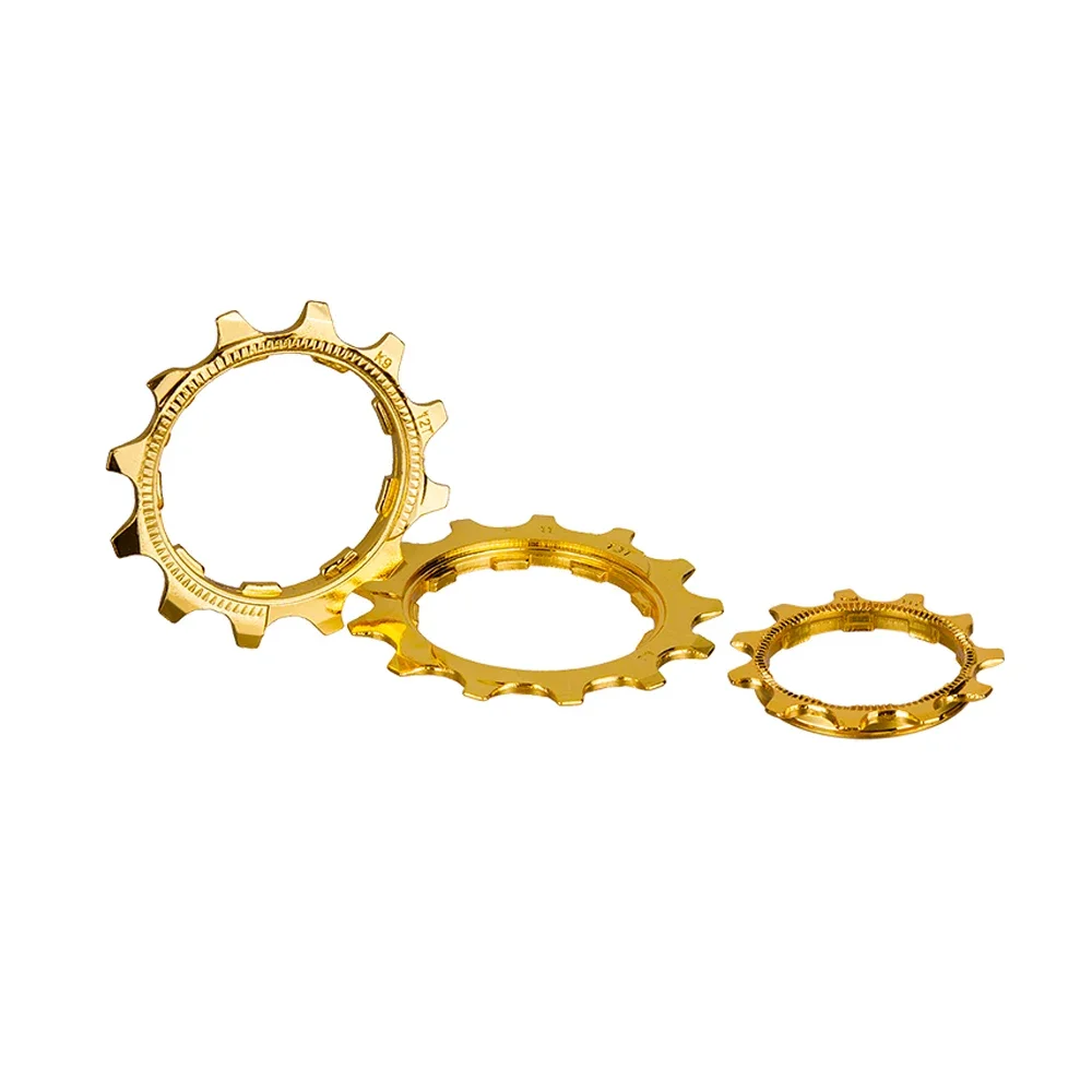 ZTTO MTB Road Bike Cassette Cog 9 10 11 Speed 11T 12T 13T Gold Sprocket Freewheel Cogs Replacements Bicycle Parts