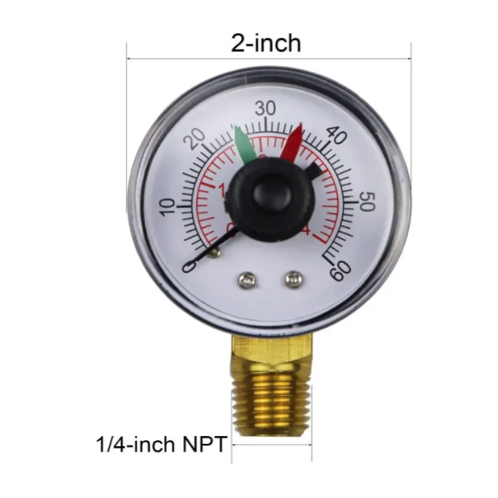 Pressure Gauge For Pool Filter Sand Filter Replacement Outdoor Swimming Pool Equipment Accessories practical ECX271261