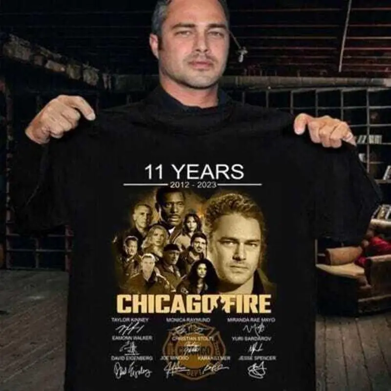 

Футболка Chicago Fire 11 Anniversary 2012 2023 Спасибо за воспоминания S