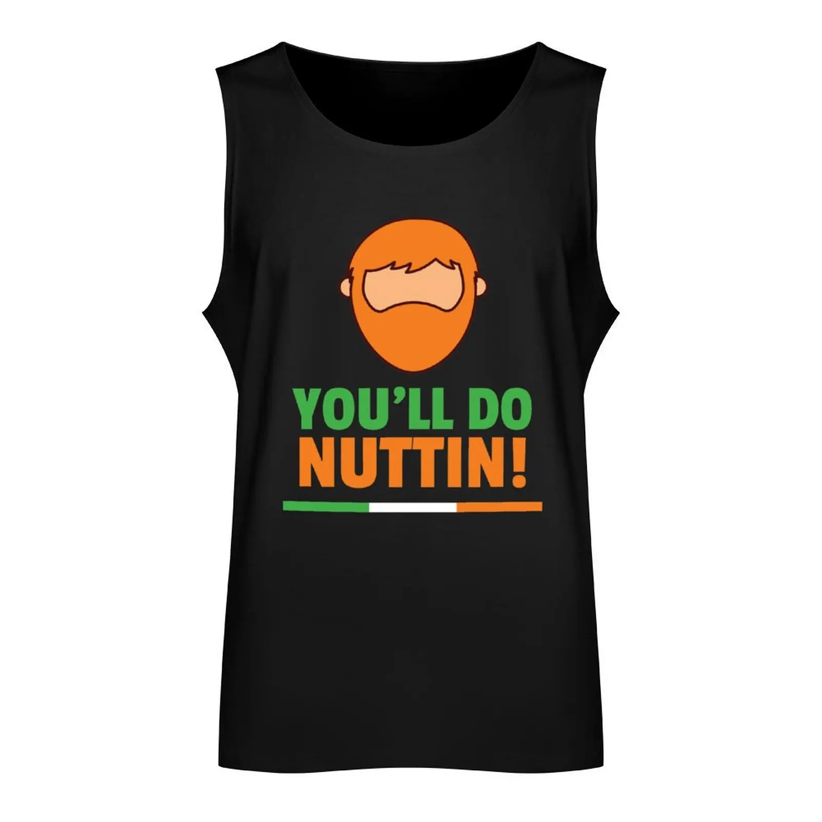 You'll Do Nuttin - McGregor! Tank Top Top sports vest t-shirt for man Men's sleeveless gym shirts