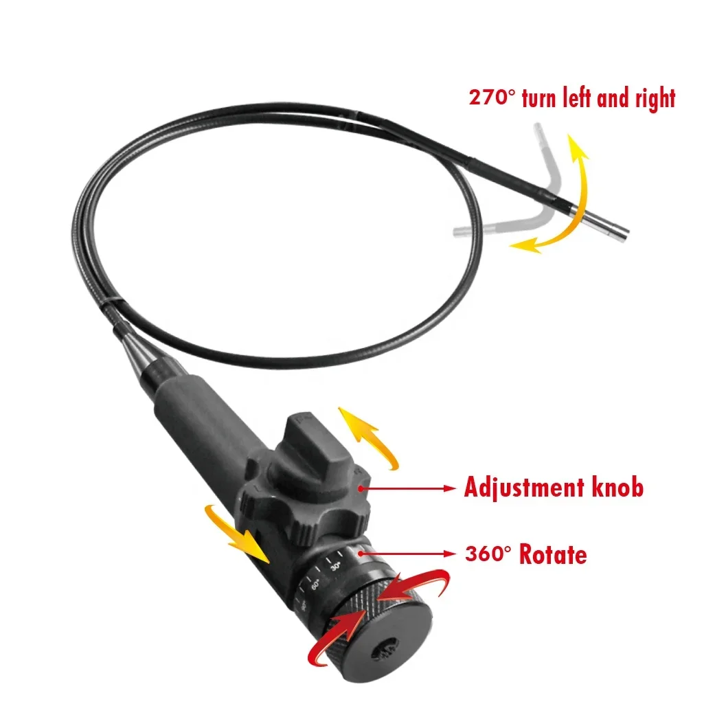 Articulating Videoscope 5.5mm Videoscope Camera For Industrial Aviation Automotive Use