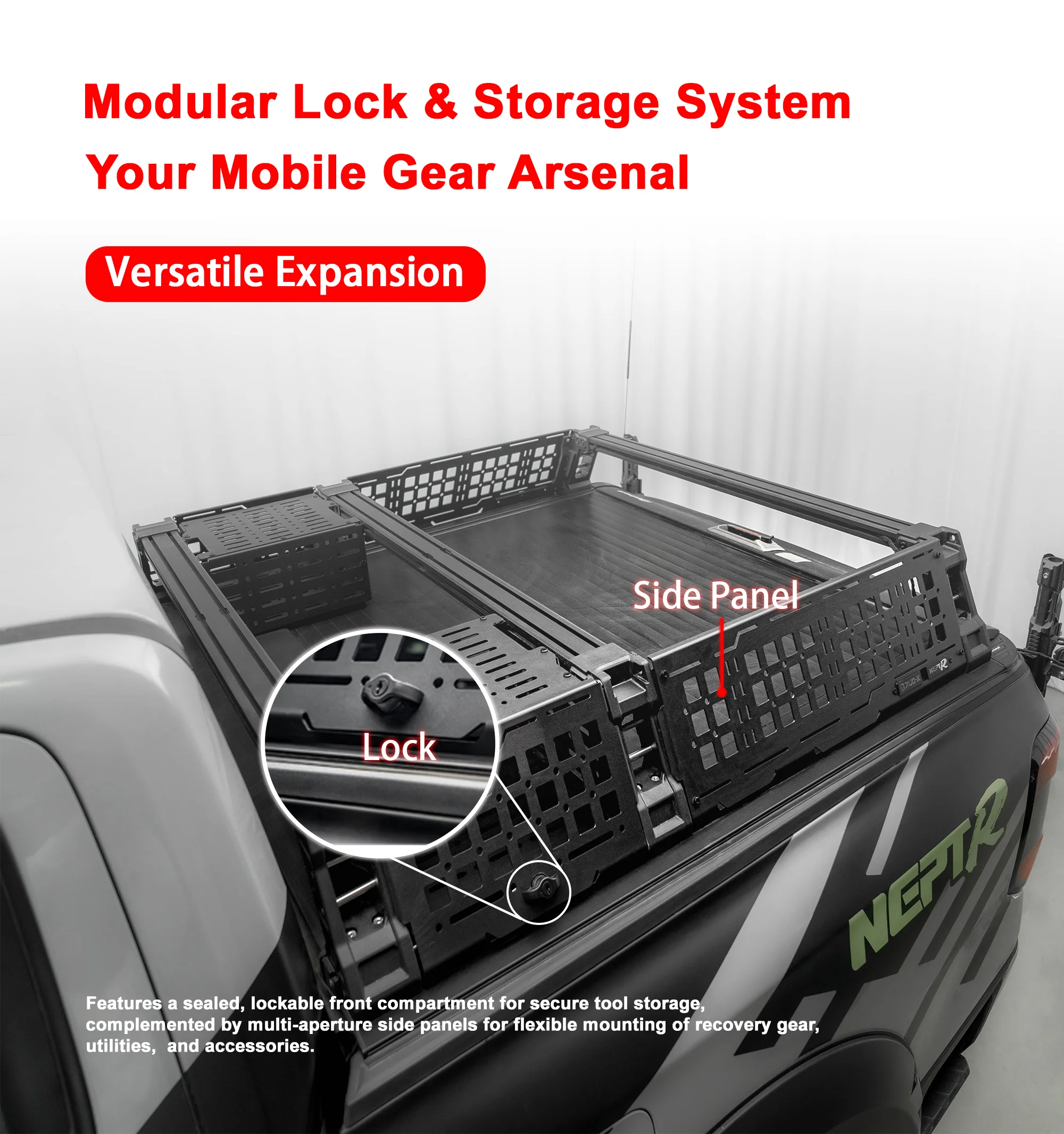 High Quality Off-Grid Vehicle 4X4 Aluminum Alloy Top Carrier Basket Universal Roof Rack for Pickup and Luggage Usage
