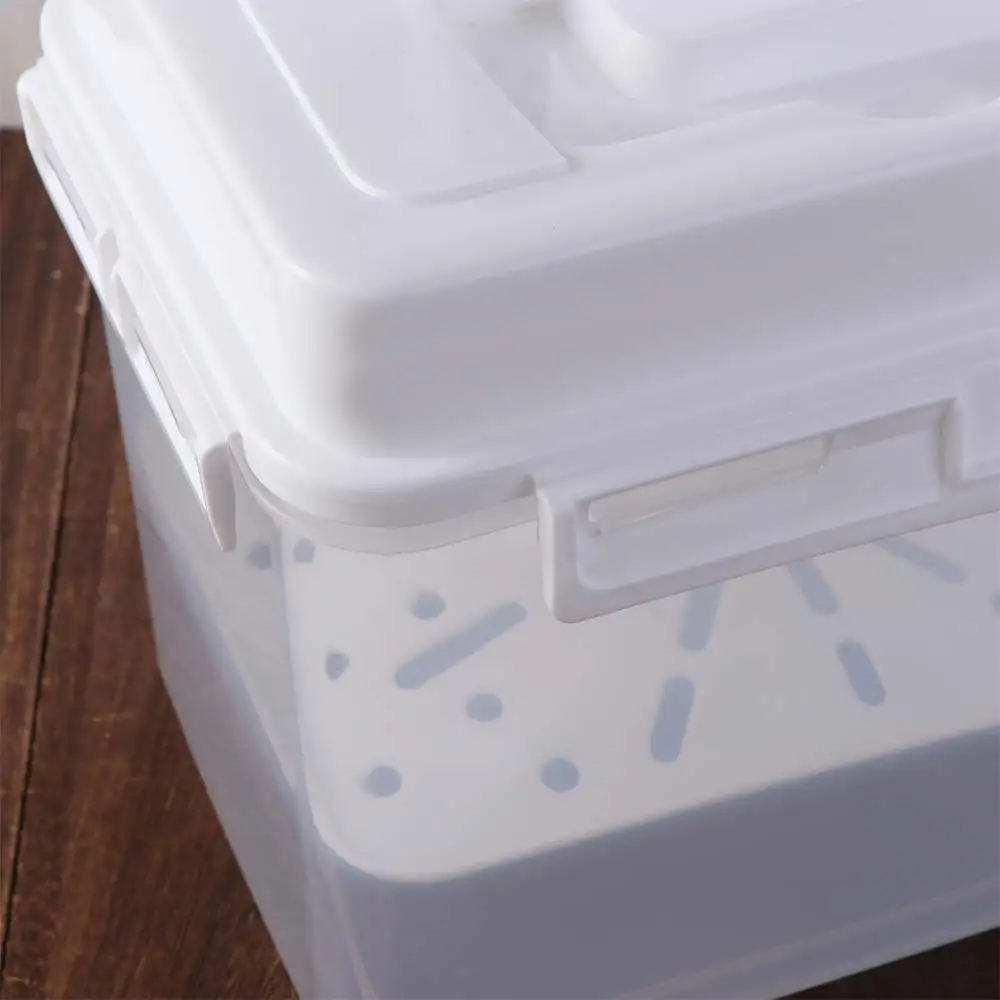 5 L Kimchi Container Transparent Rectangle Ferment Storage Container Fermentation with Press Plate Kimchi Press Container Travel
