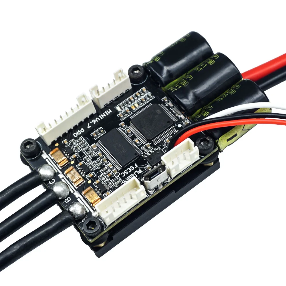 

Flipsky Surfboard Ebike Electric Speed Controller FSESC Mini 6.7 Pro 70A ESC Based on VESC 6 with Aluminum Anodized Heat Sink