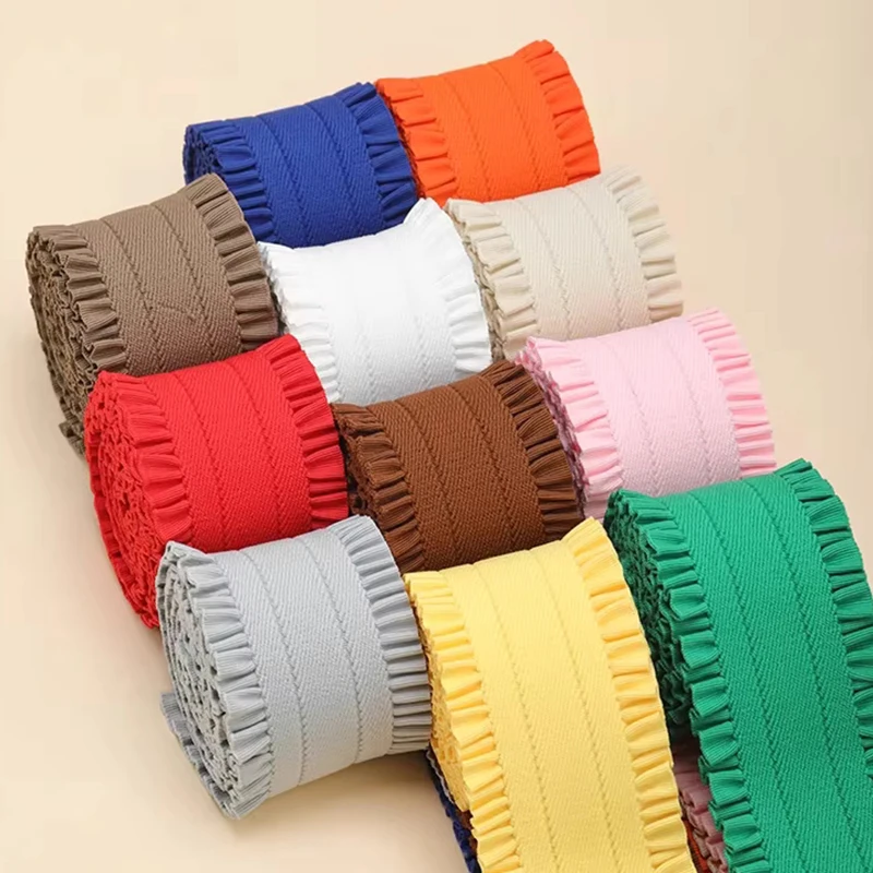 1-10Yards 50mm Elastic Band for Sewing Waistband Clothes Stretch Lace Trim Webbing Belt Rubber Ribbon Tape DIY Sewing Accessory