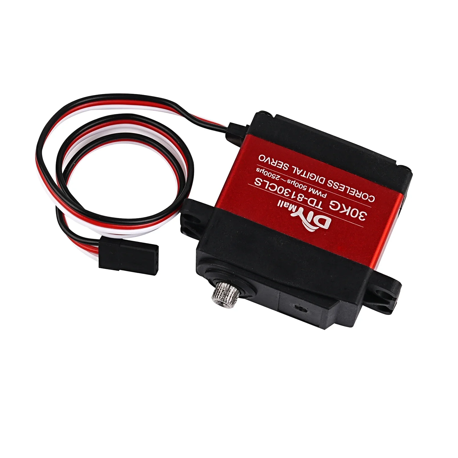 TD-8130CLS 30KG 180/270/360 ° HV Numérique Haute Précision Engrenage En Métal Sans Noyau Servomoteur 4.8-8.4V 25T pour RC Modèle Voiture Robot Bras