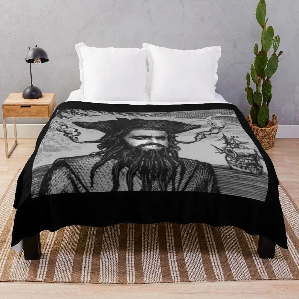 

Shel Silverstein as Blackbeard Throw Blanket Luxury Throw Sofa Quilt Blankets