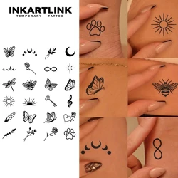 Mini pattern Temporary Tattoo,Lasts To 15 Days New Technology Magic Waterproof Semi Permanent Sticker.
