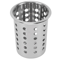 Kitchen Utensil Holder 304 Stainless Steel Large Capacity Multipurpose Knife Fork Chopsticks Bucket for Home Kitchen Countertop