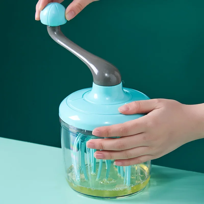 Semi-automatic Manual Whisk Household Cake Baking Tool Small Egg Cream Egg White Stirrer Hand Mixer Kitchen Baking Accessory