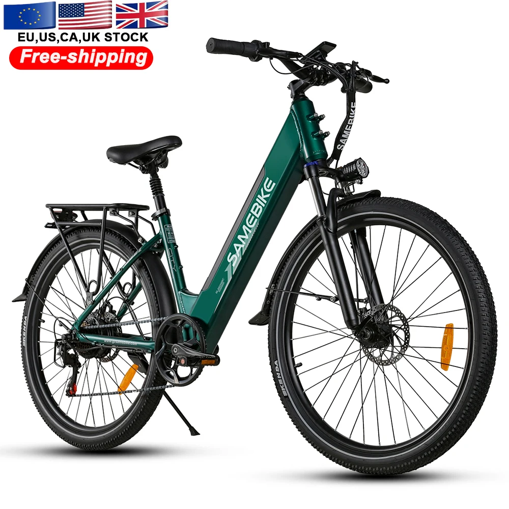 

UK Warehouse Stock 26 Inch 36V15AH Lithium Battery 500D Rear Hub Motor Integrated Steel Frame Electric City Bike for Adult