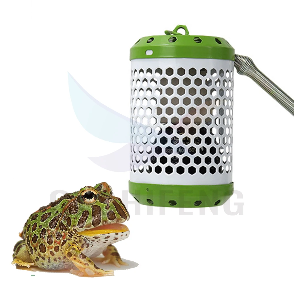 

Reptiles Amphibians Turtle Parakeet Hamster Warm Mesh Cover Lighting Fixture Biting Prevention Pet Heater Lamp Light
