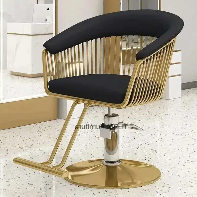 

Парикмахерское кресло для салона, эстетическое комфортное поворотное кресло для парикмахера, парикмахерское кресло для красоты, парикмахерская, мебель Cadeira De Barbeiro