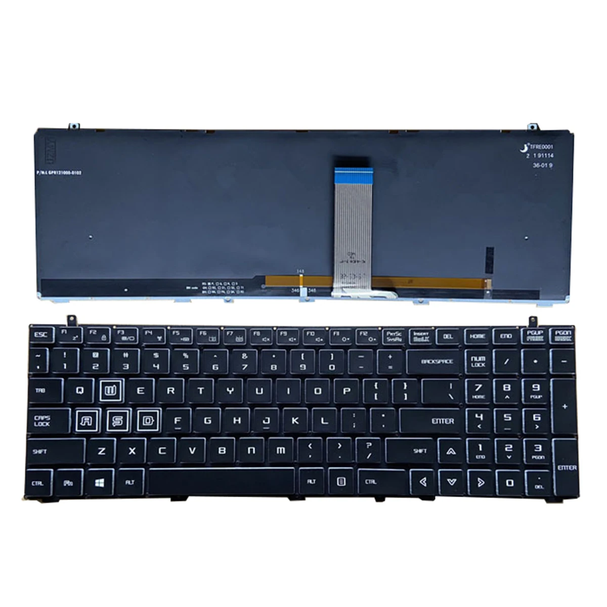 

Laptop Toetsenbord voor for Hasee Z7 KP7GT Z7 KP7D2 Z7KP7GC Shinelon T50 T50ti LGPR121000-0102 14G53USJ852B RGB ONS backlight