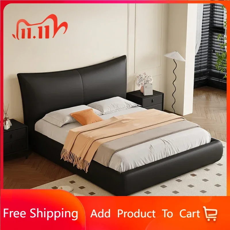 

European Style Bed Frame King Size Modern Under Storage Twin Bed Frame Queen Luxury Nightstands Cama De Casal Home Furniture