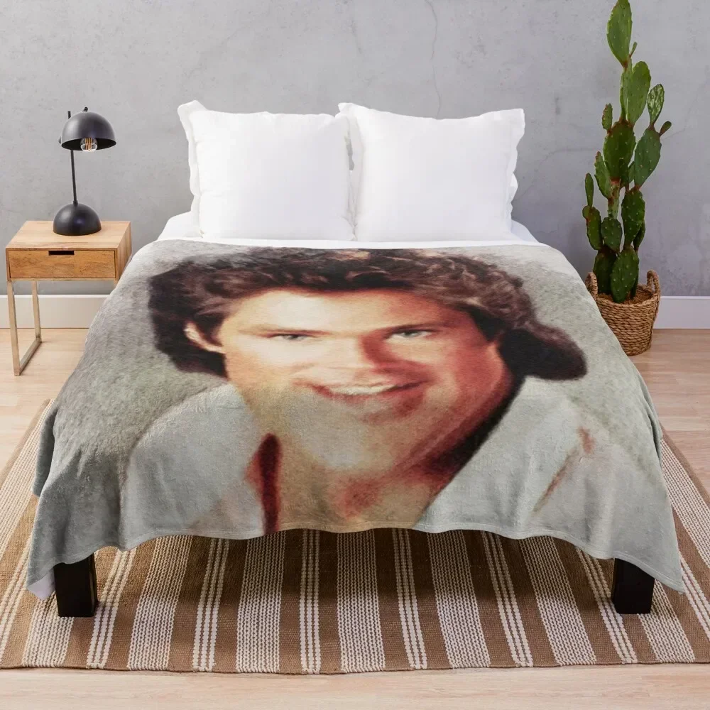 

David Hasselhoff, Actor Throw Blanket Plaid Sleeping Bag bed plaid Picnic Blankets